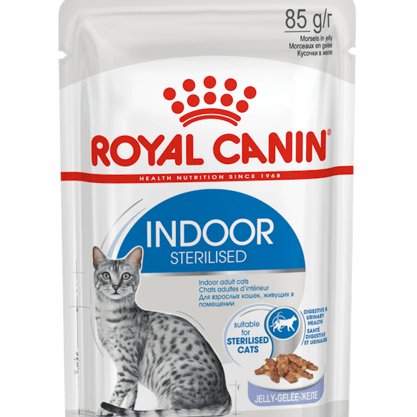 Royal Canin Indoor Sterilised in Jelly Cat Wet Food