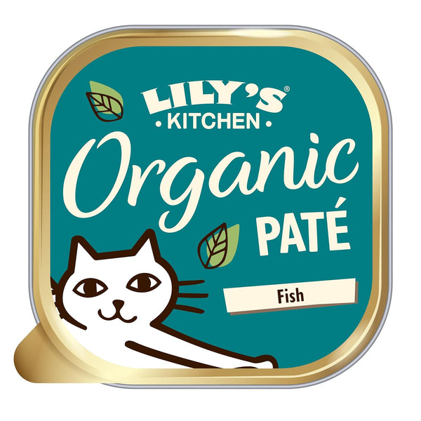 Lily's Kitchen Organic Fish Pate Wet Cat Food