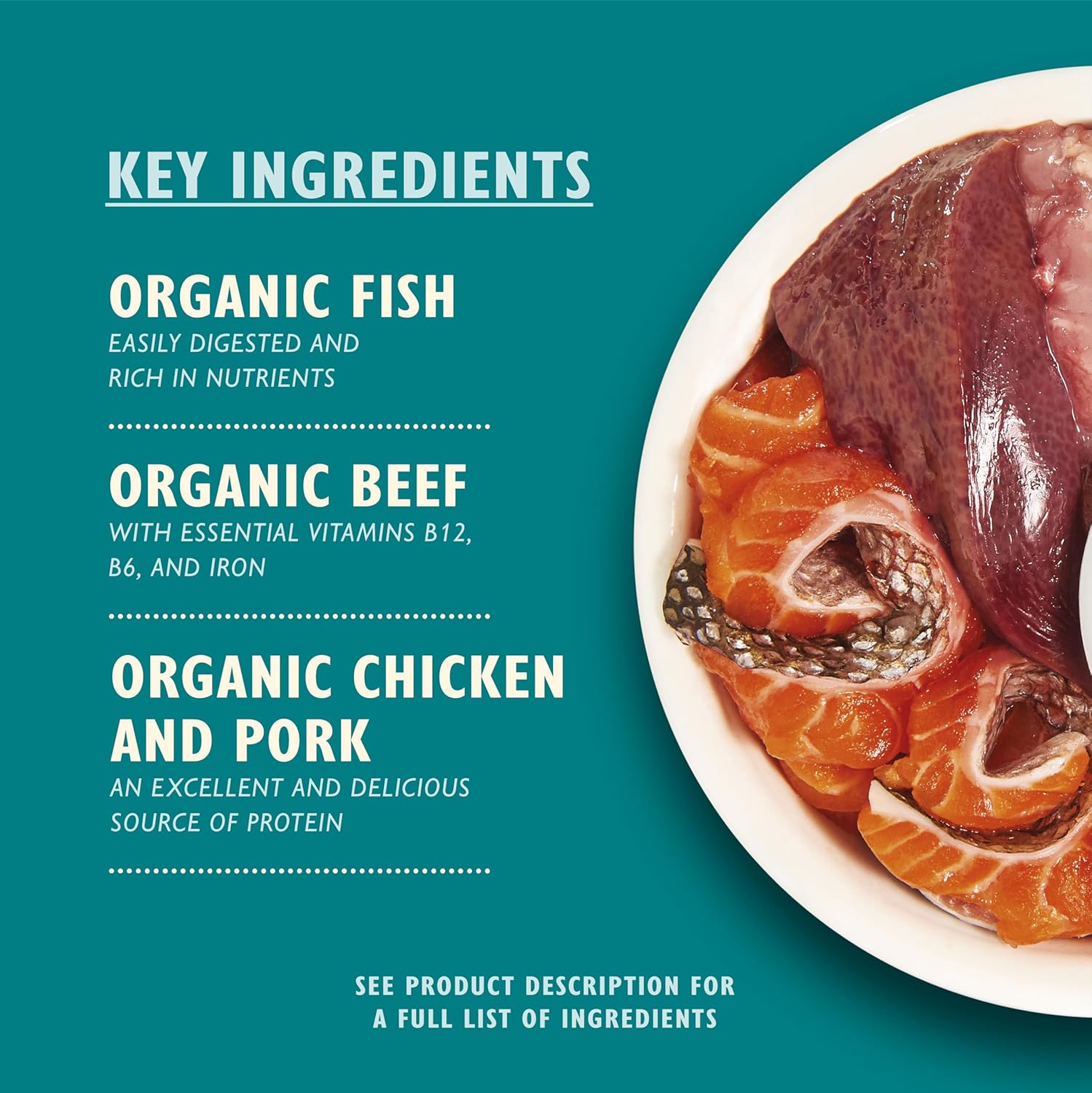 Lily's Kitchen Organic Fish Pate Wet Cat Food