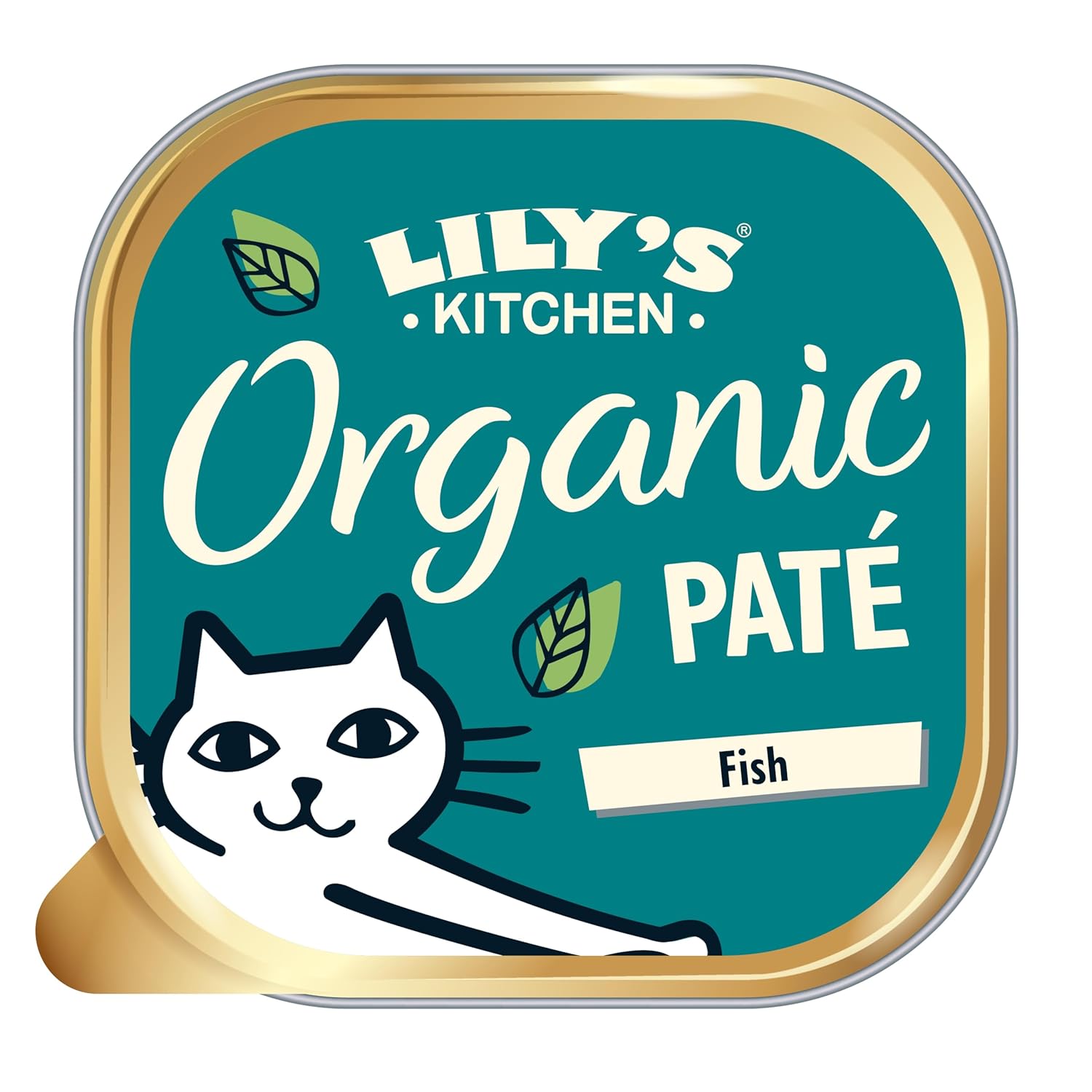 Lily's Kitchen Organic Fish Pate Wet Cat Food
