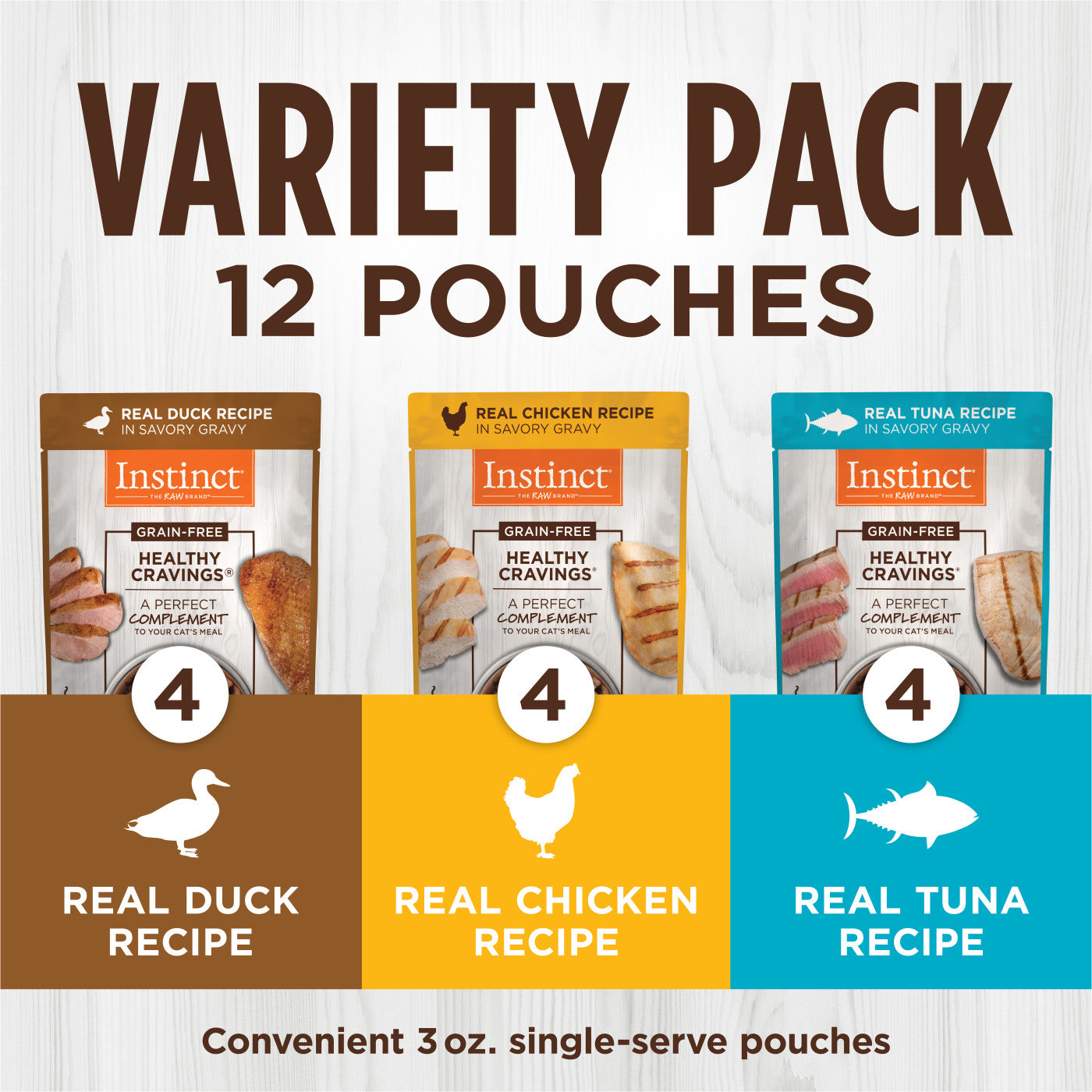 Instinct Healthy Cravings Variety Pack Wet Cat Food