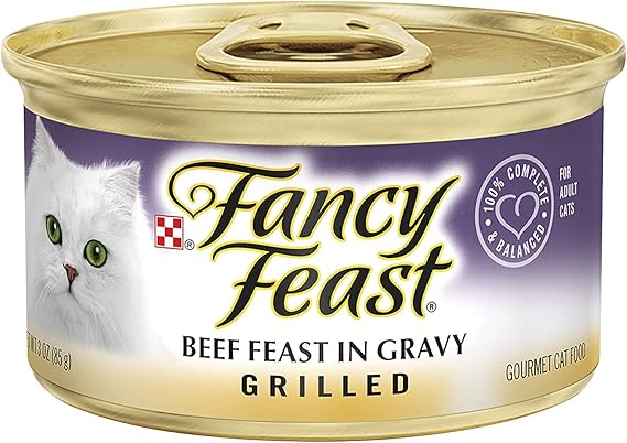 PURINA Fancy Feast Grilled Beef Feast Wet Cat Food