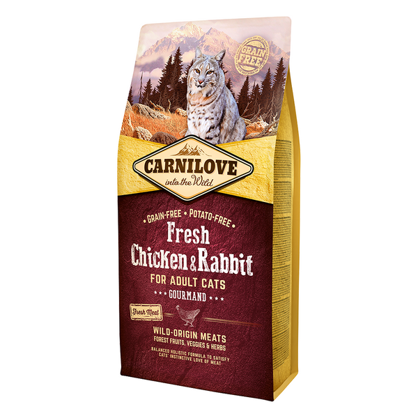 Carnilove Fresh Chicken & Rabbit for Adult Cat Dry Food