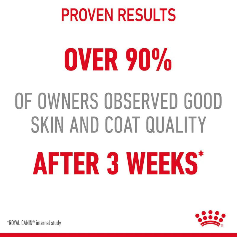 Royal Canin Hair & Skin Adult Wet Cat Food in jelly