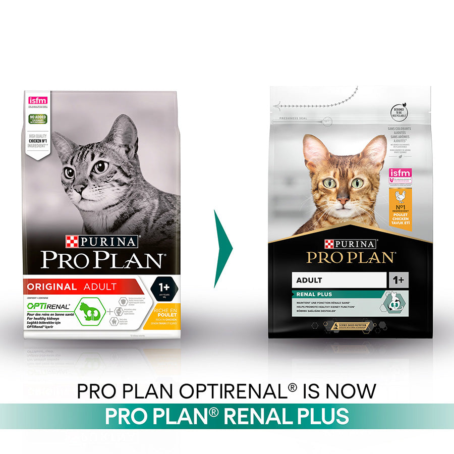 PURINA Pro Plan Adult Renal Plus Chicken Dry Cat Food