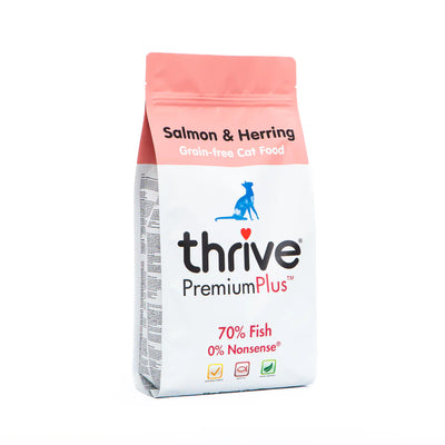 Thrive PremiumPlus Grain Free Salmon & Herring Dry Cat Food