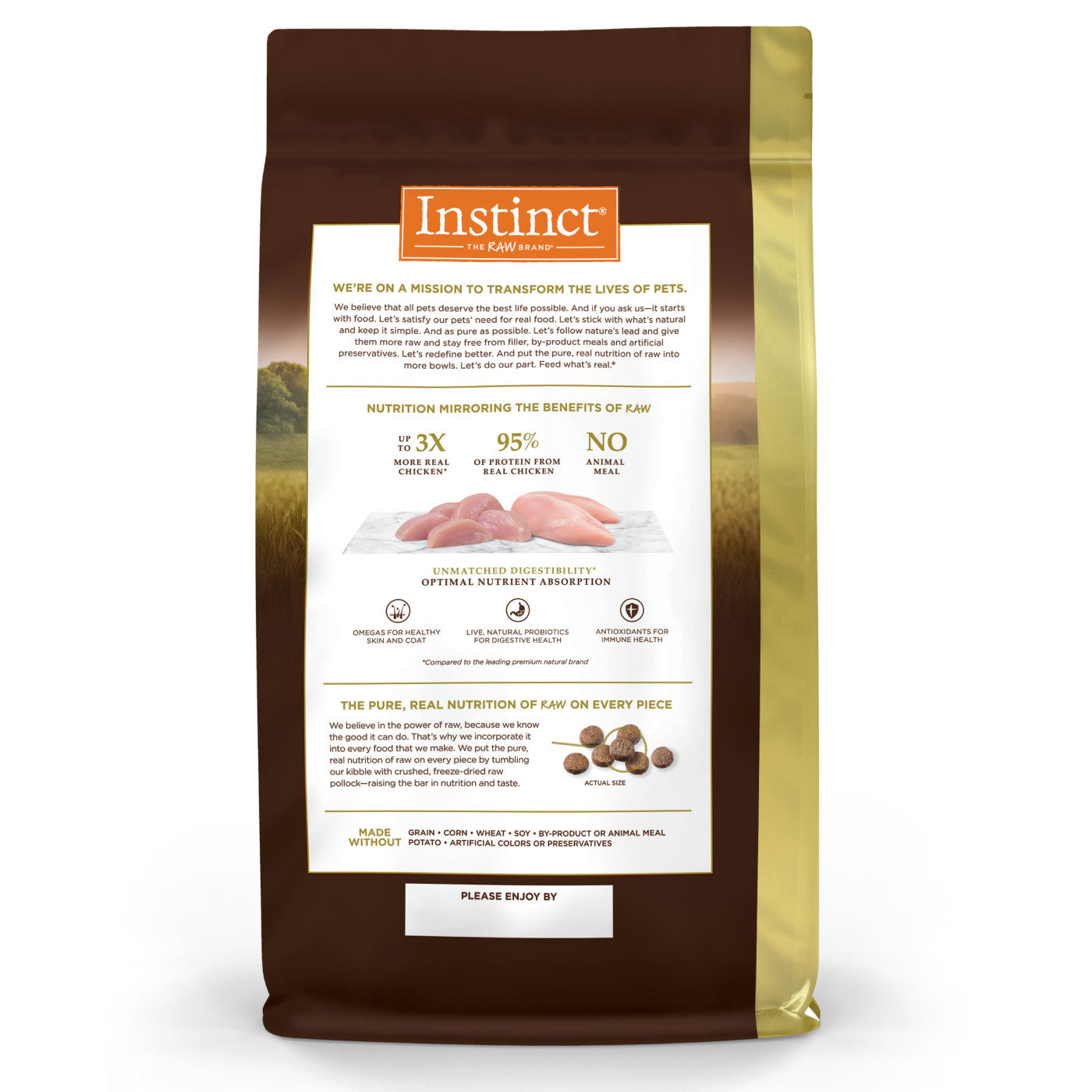 Instinct Ultimate Protein Kibble Chicken Dry Cat Food