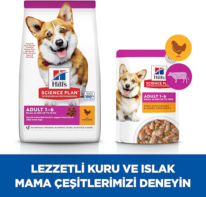 Hill's Science Plan Small & Mini Adult Chicken Dry Dog Food