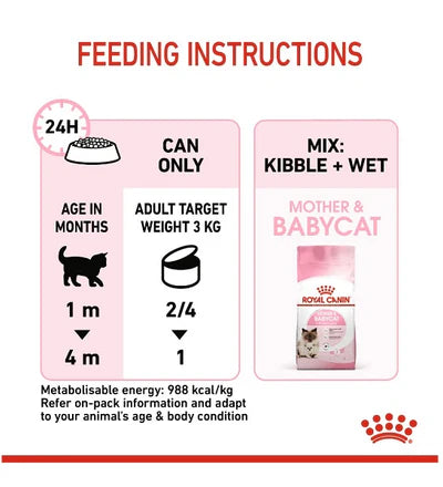 Royal Canin Mother & Babycat Adult Wet Cat Food - 195 GM