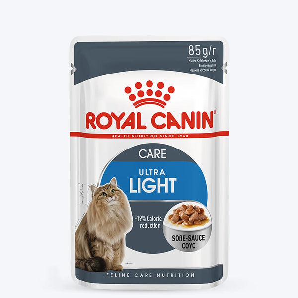 Royal Canin Ultra Light in Gravy Adult Wet Cat Food