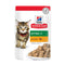 Hill's Science Plan Tender Chunks in Gravy Kitten Chicken Pouches