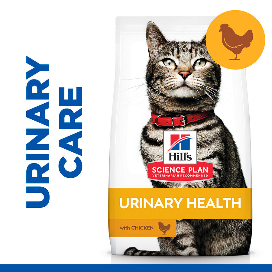 Hill's Science Plan Urinary Health Adult Cat Food with Chicken