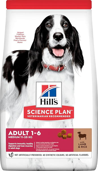 Hill's Science Plan Medium Adult with Lamb & Rice
