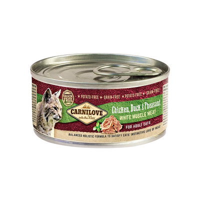 Carnilove Chicken, Duck & Pheasant for Adult Cat Wet Food