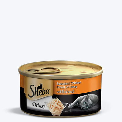 Sheba Succulent Chicken Breast Wet Cat Food 5+1 FREE