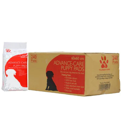 Thunder Paws AdvanceCare Puppy Pads Box (240pads)