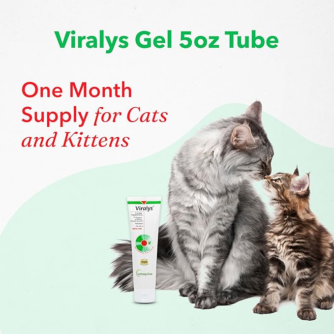 Vetoquinol Viralys Oral Gel for Cats