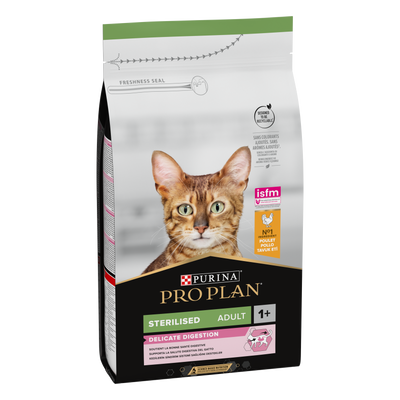 PURINA Pro Plan Sterilised Optidigest Adult Chicken Dry Cat Food