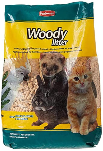 Padovan Woody Pellets Litter for Cat, Bird & Small Pets