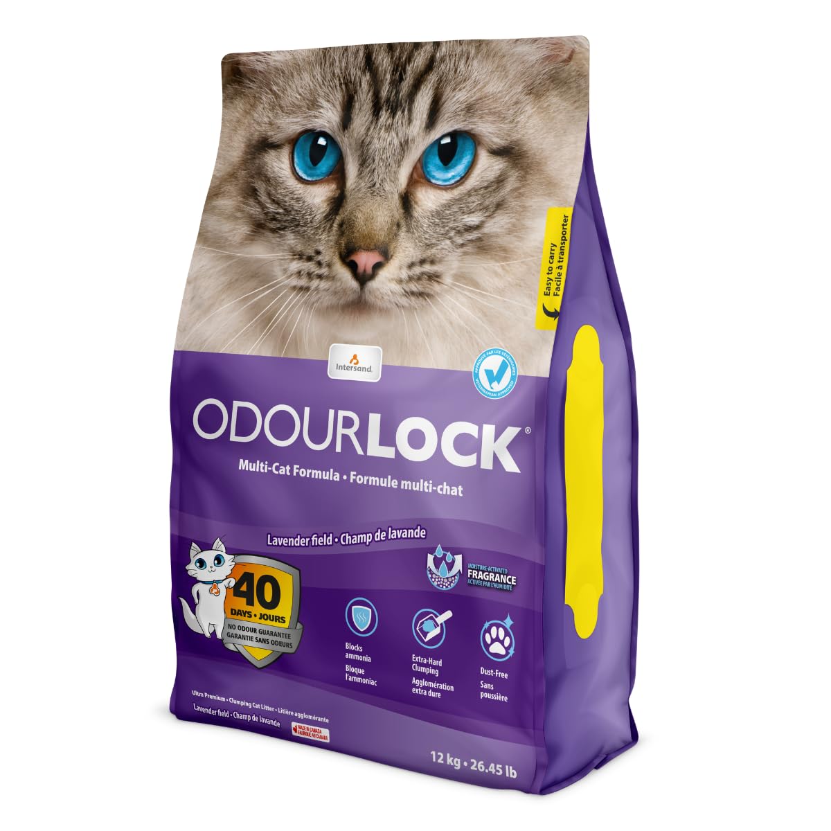 Intersand Odourlock Cat Litter - 12 KG