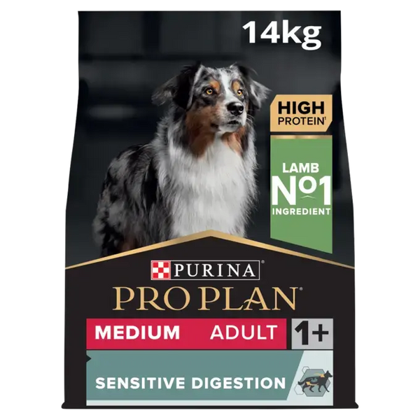 PURINA Pro Plan Optidigest Medium Sensitive Lamb Adult Dry Dog Food