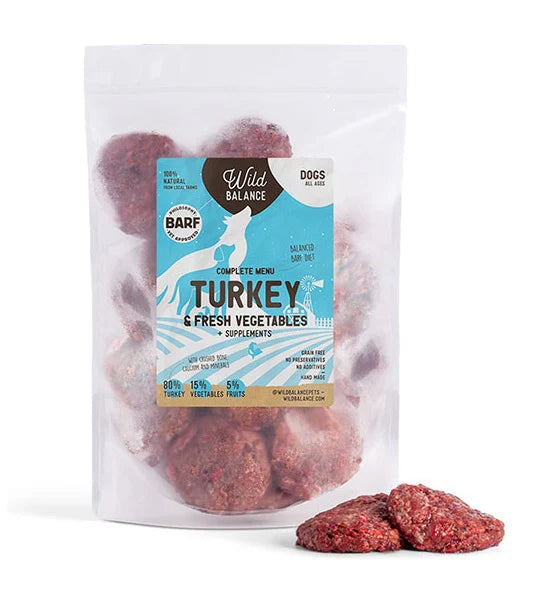 Wild Balance Complete BARF Menu Turkey for Dogs