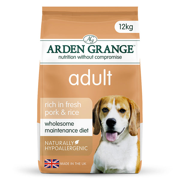 Arden Grange Pork & Rice Adult Dry Dog Food