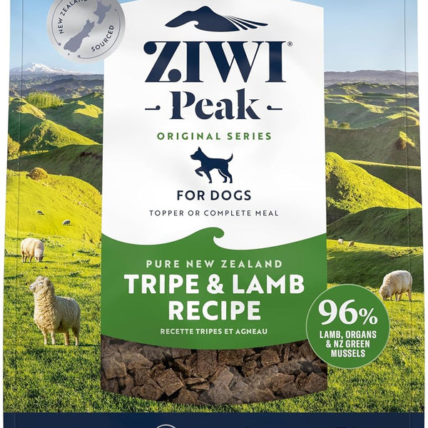 ZIWI Peak Air Dried Tripe & Lamb Dry Dog Food