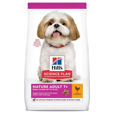 Hill's Science Plan Small & Mini Mature Chicken Adult 7+ Dry Dog Food