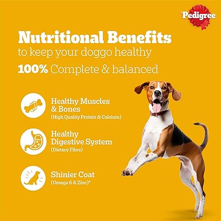 Pedigree Chicken & Vegetables Adult Dry Dog Food