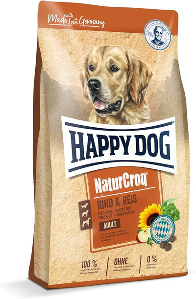 Happy Dog NaturCroq Adult Beef & Rice Dry Dog Food