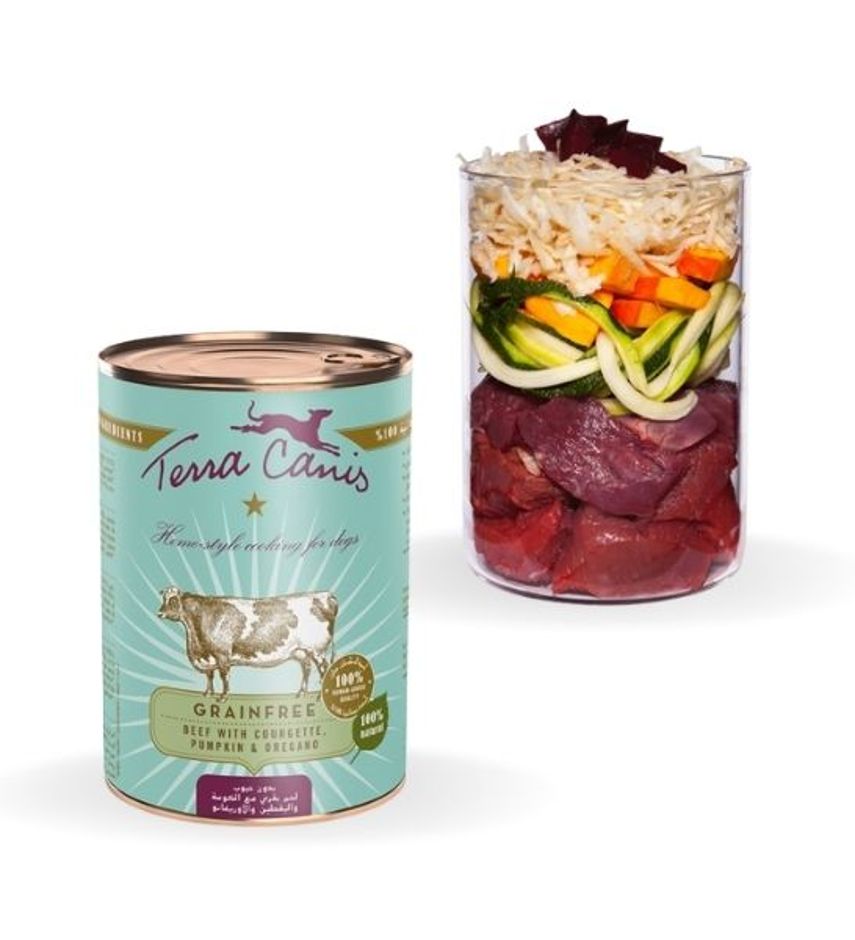 Terra Canis Grain Free Beef Dog Wet Food