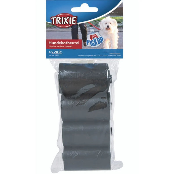 Trixie Medium Black Dog Dirt Bags