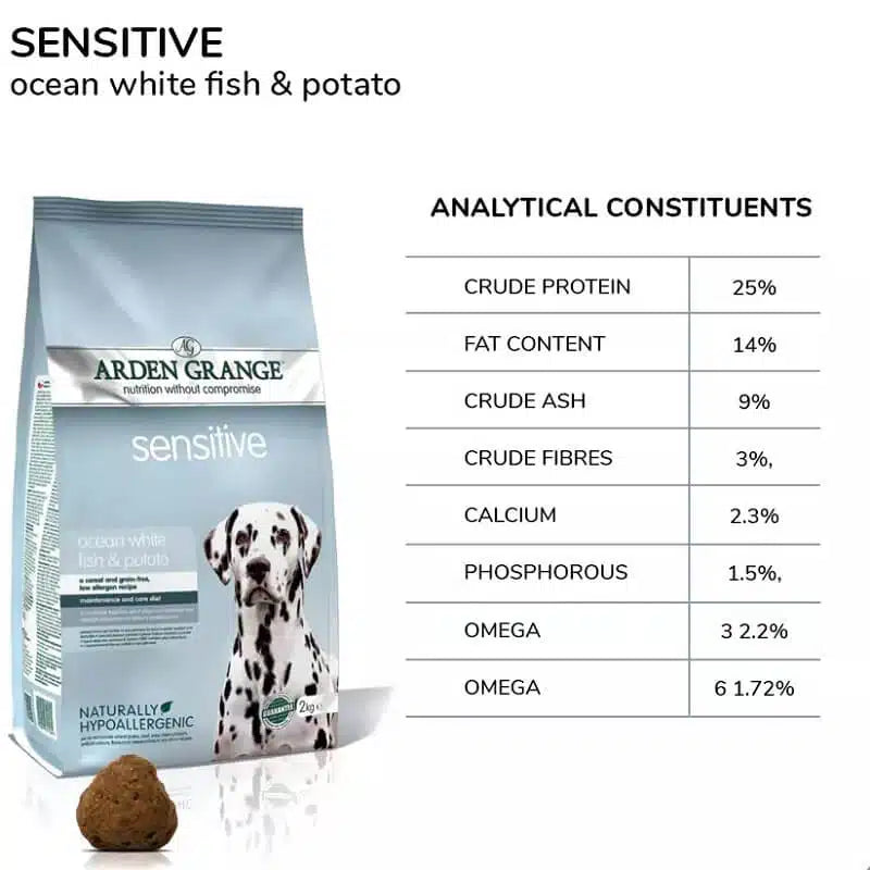 Arden Grange Sensitive Adult Dry Dog Food