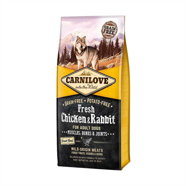 Carnilove Fresh Chicken & Rabbit for Adult Dog Dry Food