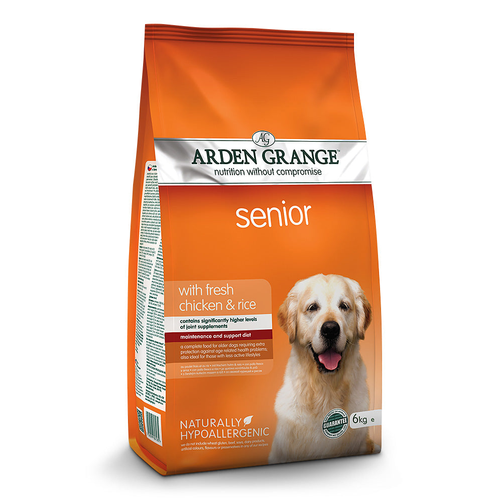 Arden Grange Senior with Fresh Chicken & Rice Dry Dog Food