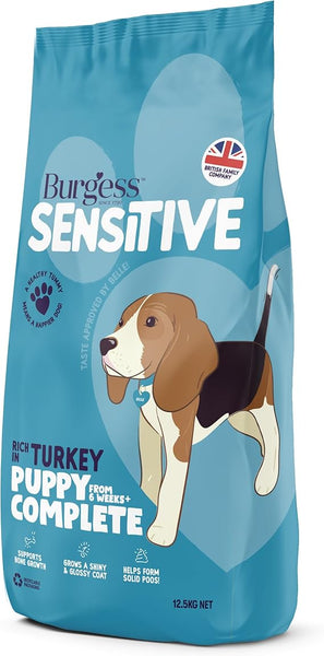 Burgess Sensitive Dry Puppy Food