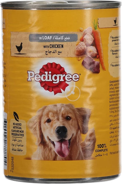 Pedigree Chicken Loaf Wet Dog Food