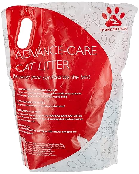 Thunder Paws Advance Care Crystal Cat Litter - 5L