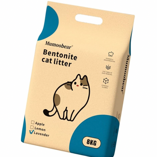 Mumoo Bear Clumping Cat Litter -8kgs