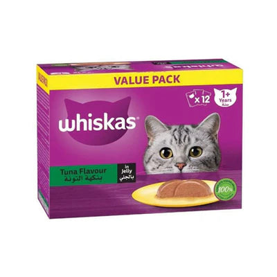 Whiskas Tuna Wet Cat Food 10+2 FREE