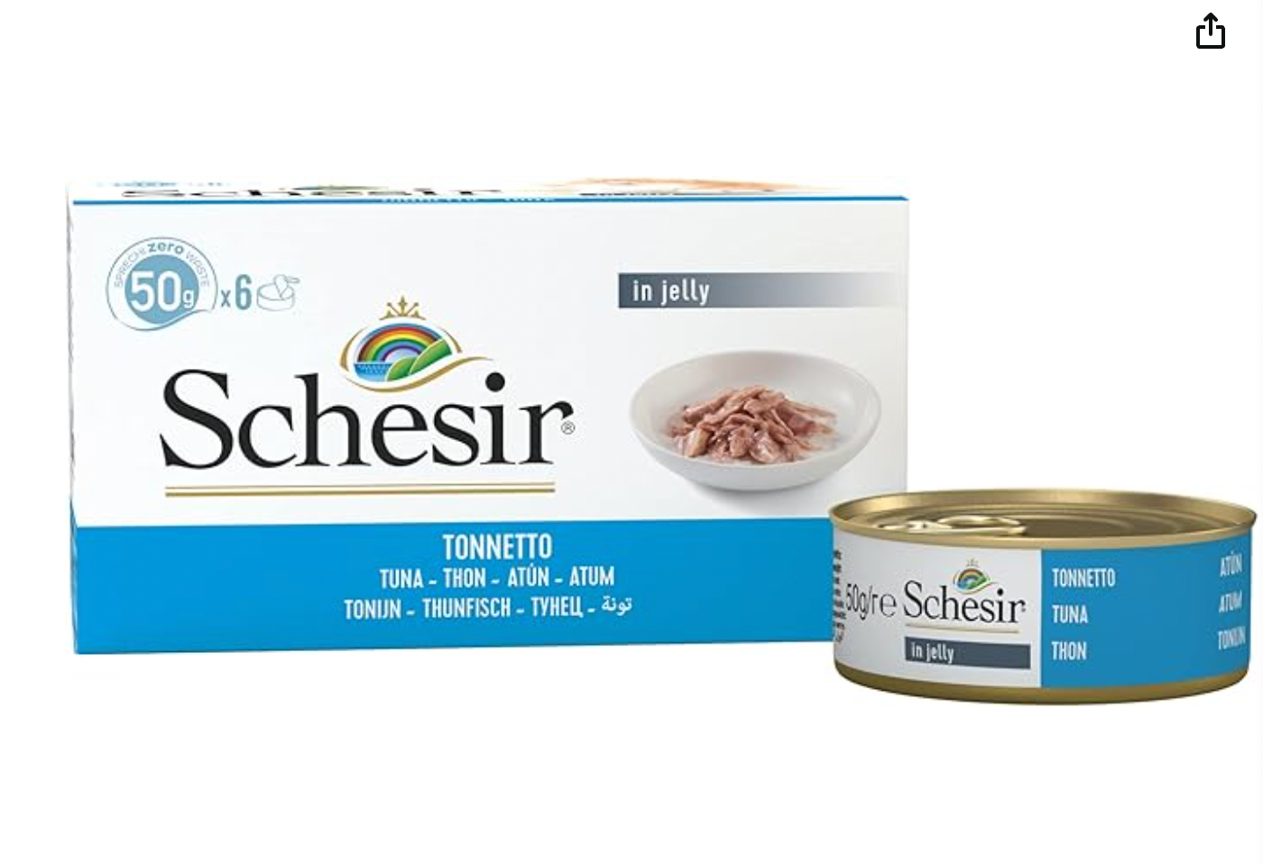 Schesir Tuna Wet Cat Food