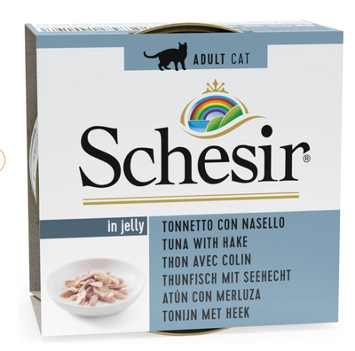 Schesir Tuna With Cod in Jelly