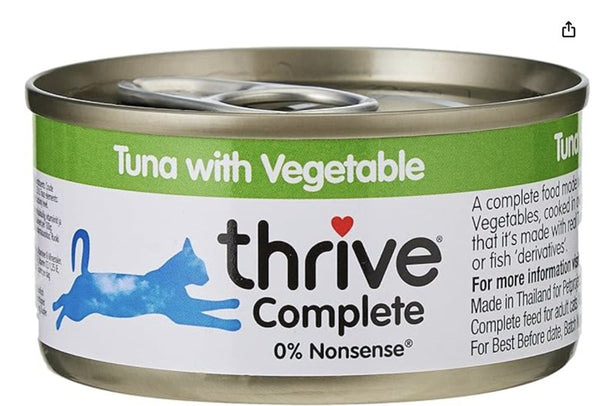 Thrive complete cat Tuna with vegetable wet Food